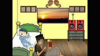 Animasi story wa santuy