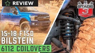 20152018 F150 4WD Bilstein 6112 Front Suspension Review On & OffRoad