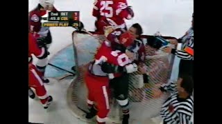 1997-98 NHL on Fox Detroit Red Wings vs Colorado Avalanche full game 18-Apr-98