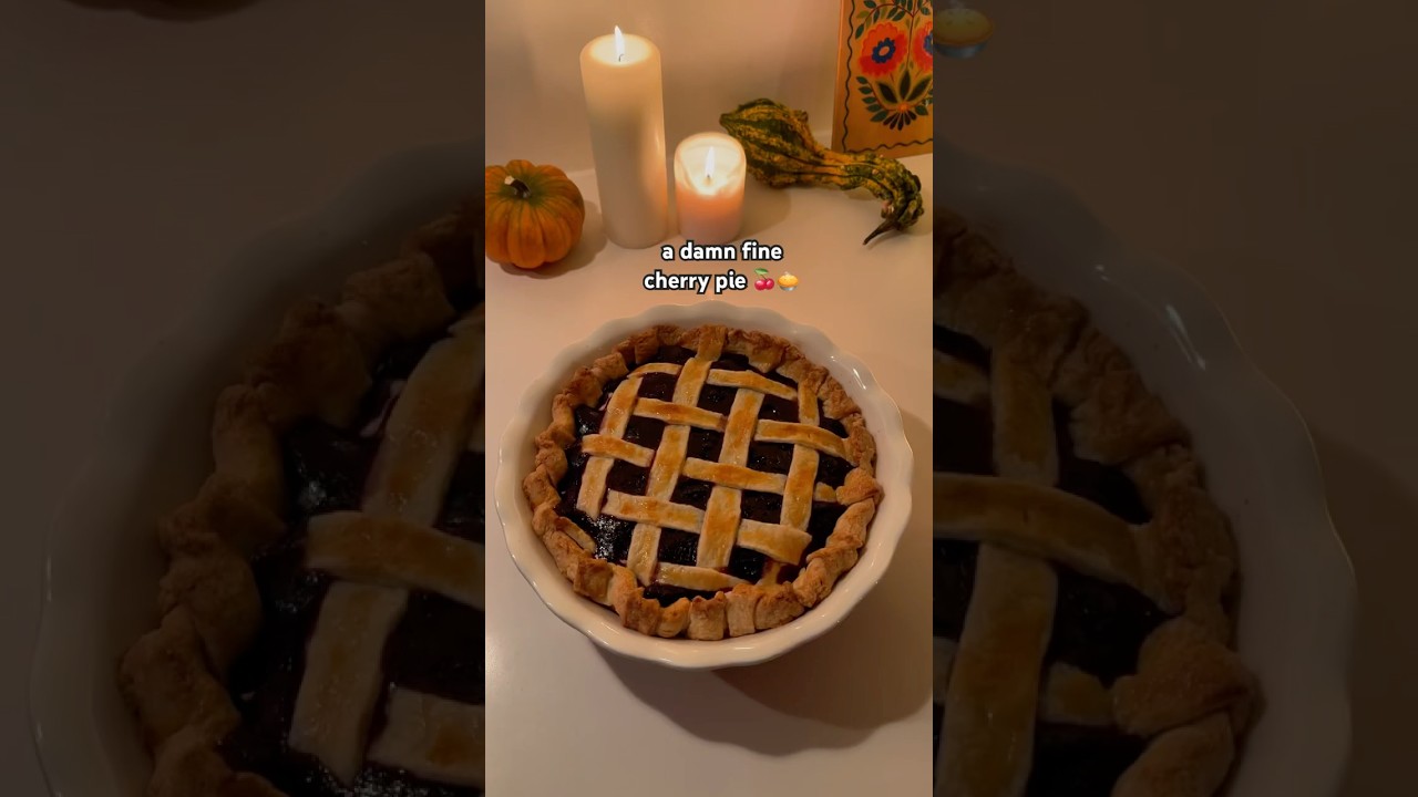 Cherry Pie Slice Straight Out of Twin Peaks 