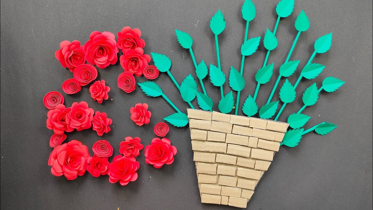 2 Amazing And beautiful Wall Hanging Ideas/Paper Craft For Home Decoration/wall Decor/DIY Wallmate|