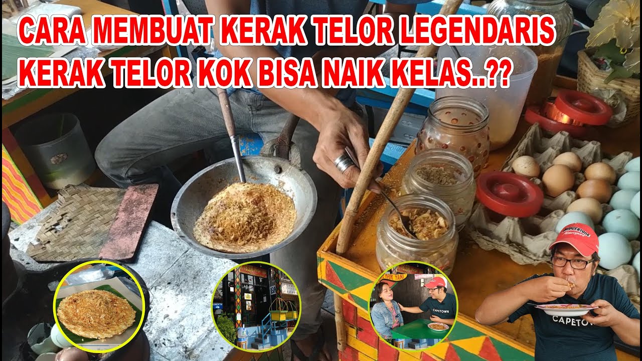 KERAK TELOR KHAS BETAWI...ADA DICAFE DAN MAL MAL...INI BARU KERAK TELOR
