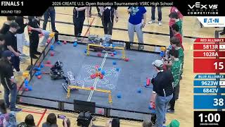 U.S. Open : Green Division - Final #1-1 - 5813R & 1028A vs 9623W & 6842V - Auton + Driver
