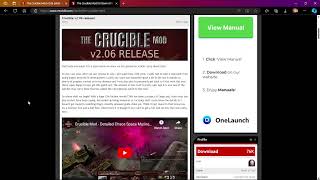 Crucible Mod 2.06 update is out! Easy to install. Campaign changes and new editor.