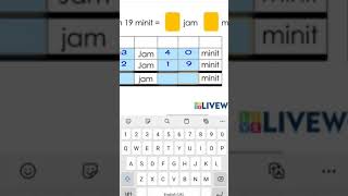 Pendidikan Matematik Tahun 3 - Jawab Soalan Kuiz Unit Masa Dan Waktu Di Liveworksheets.com
