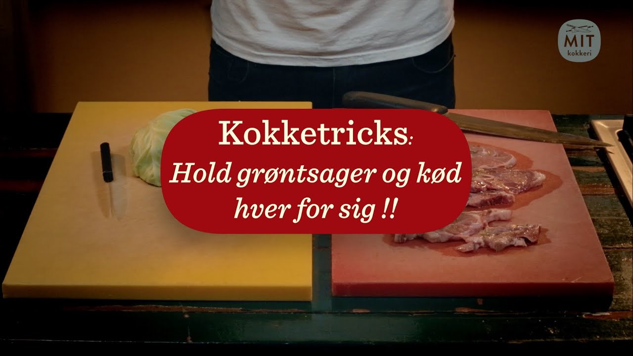 KT Hold grønt og kød adskilt - Kokketricks