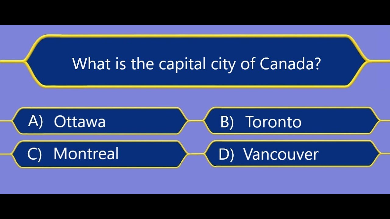 KBC STYLE QUIZ | 100 SECOND PUZZLE | GENERAL KNOWLEDGE | KAUN BANEGA ...