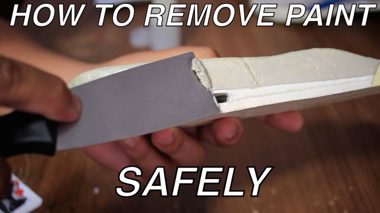 HOW TO SAFELY REMOVE/STRIP PAINT FROM MIDSOLES! (3's ,4's ,etc) YouTube