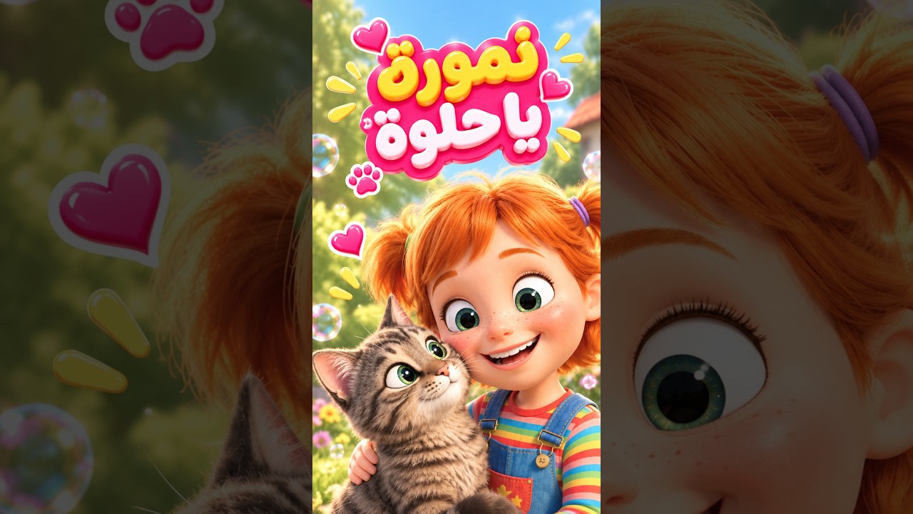 نمورة يا حلوة 🐯🎵 | أغنية أطفال عربية | لولو للأطفال #shorts  #أغاني_أطفال #ytshorts