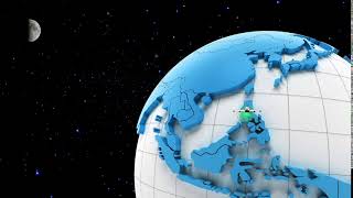 3D Map animation motion 5