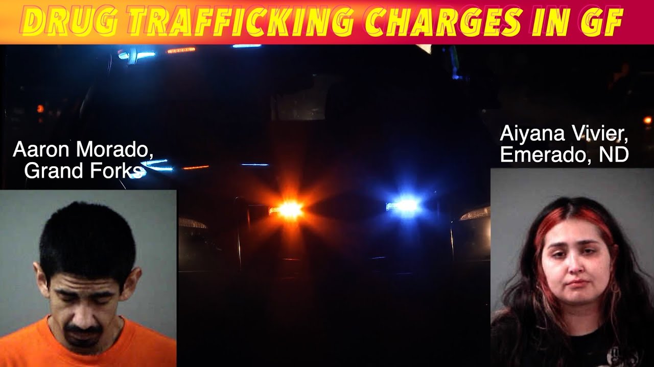 Pair Charged With Drug Trafficking In Grand Forks - YouTube
