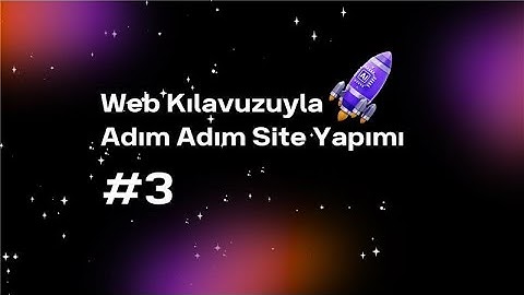 Web Kılavuz Paketinde Açılış Sayfası Düzenleme