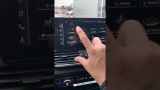 How to turn on or off the speed warning system on your 2022 Audi Q5