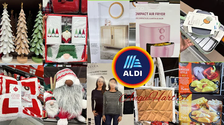 ALDI🎄WEEKLY LIMITED FINDS #groceryshopping #aldi #housedecor @AngieHart67 
