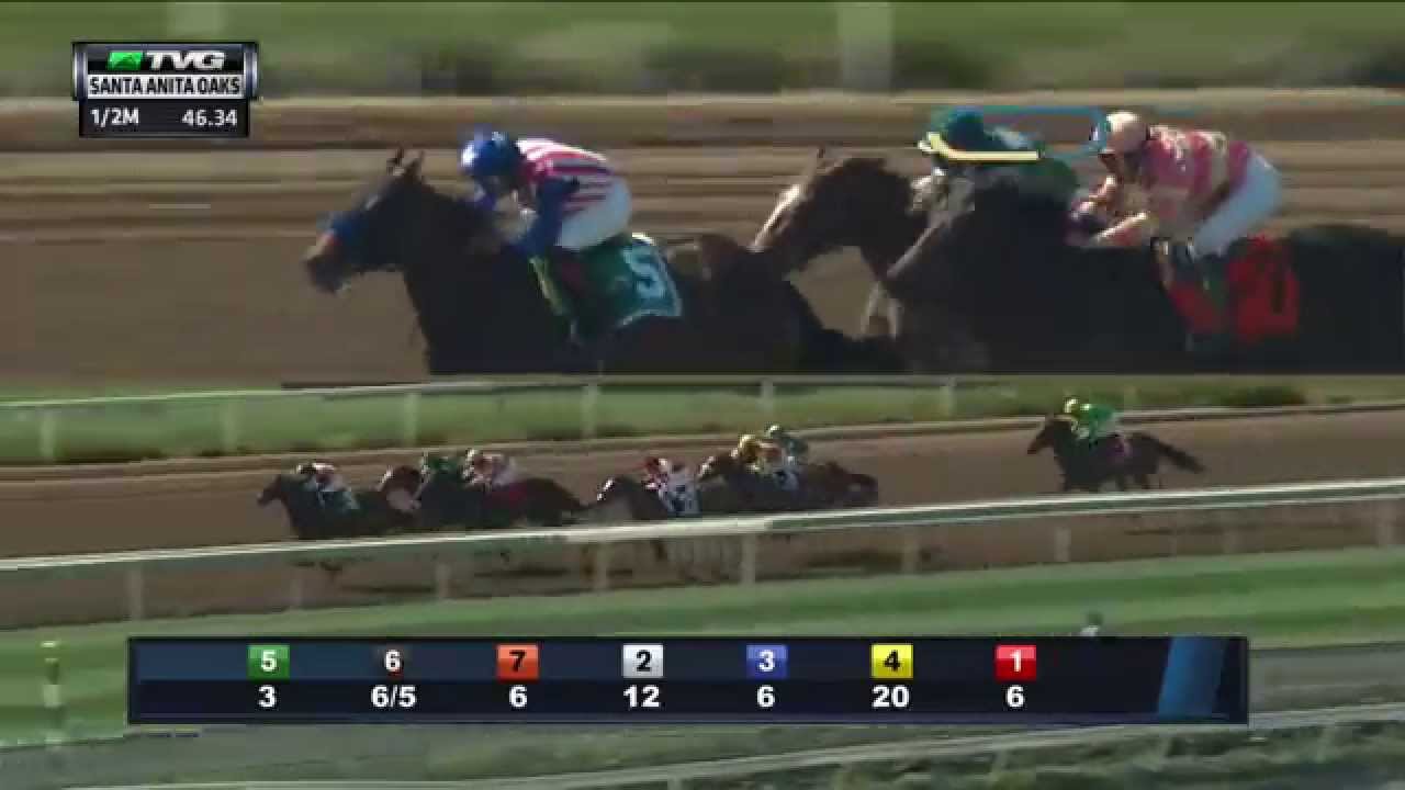 RACE REPLAY: 2015 Santa Anita Oaks
