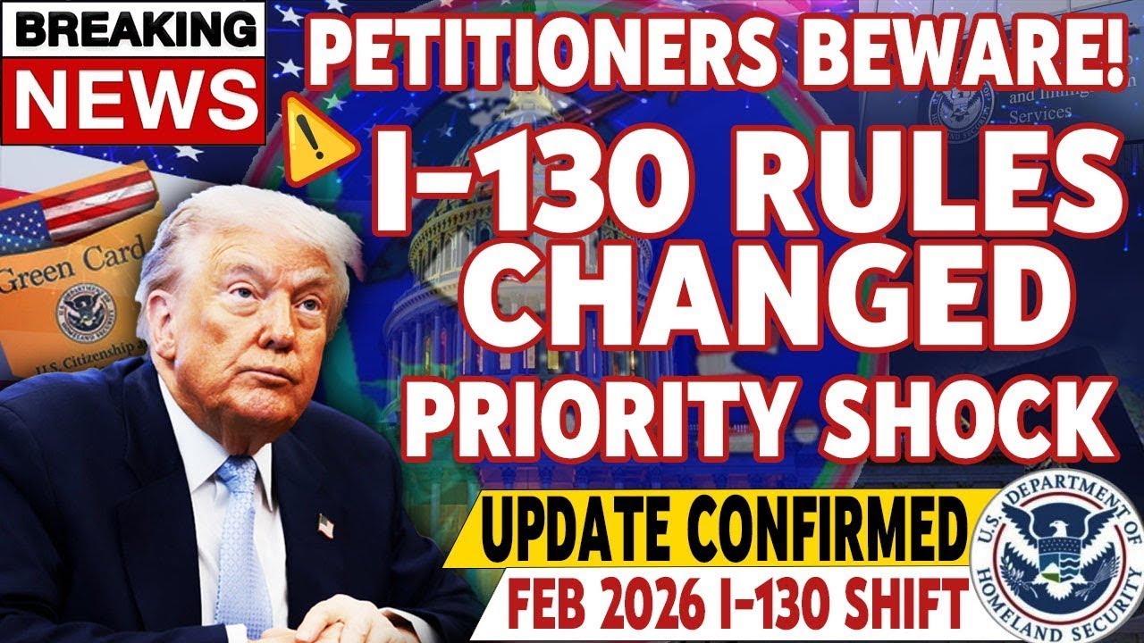 ⚠️ URGENT IMMIGRATION ALERT   I 130 Processing Rules Changed 2026   Who Is Affected