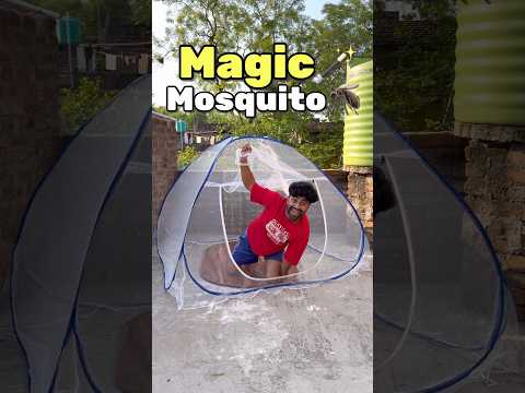 Thumbnail for Magic Mosquito Net Tent! 😱 Sleep Without Mosquitoes #is2motivation #shorts