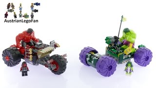Lego Super Heroes 76078 Hulk vs Red Hulk - Lego Speed Build Review
