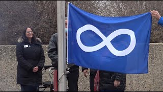 Métis Week Flag Raising