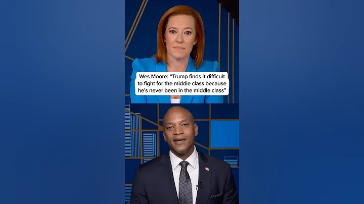 Wes Moore: 'Trump finds it difficult to fight for the middle class'