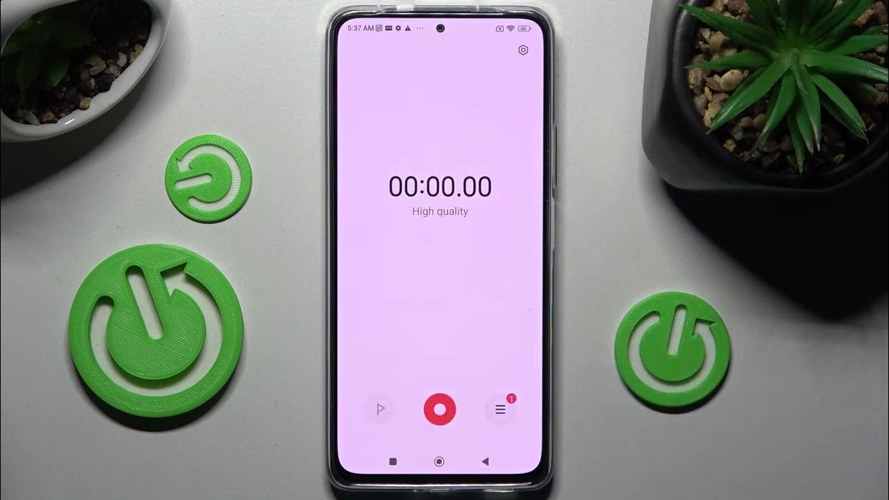 How to Record Sounds on the POCO F4 Sound Recorder YouTube