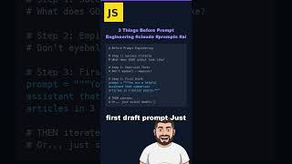 3 Things Before Prompt Engineering