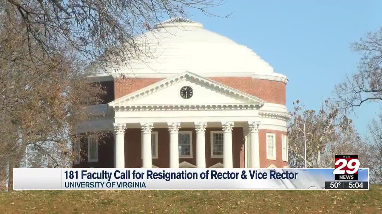 Nearly 200 UVA faculty endorse Faculty Senate call for Rector, Vice Rector’s resignation
