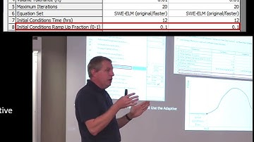 HEC-RAS 2D Initial Conditions Time (Warm-up) and Ramp Up Fraction