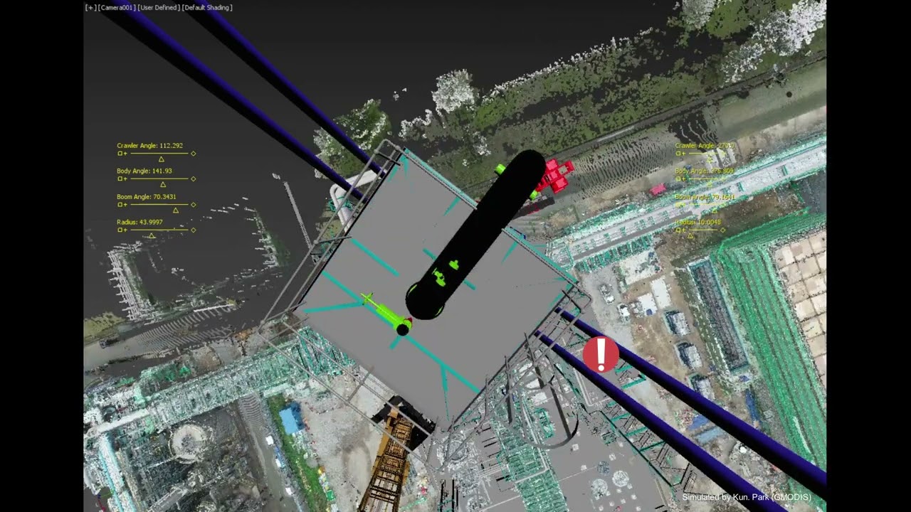 KBD Project Heavy Equipment 3D Lifting Simulation