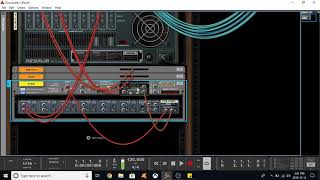 Reason 10: Auto Panning using an LFO