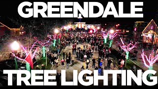 Greendale Tree Lighting 2022 - Shop Local at Gift of Wings