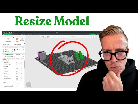 How to Resize Model in Bambu Studio 