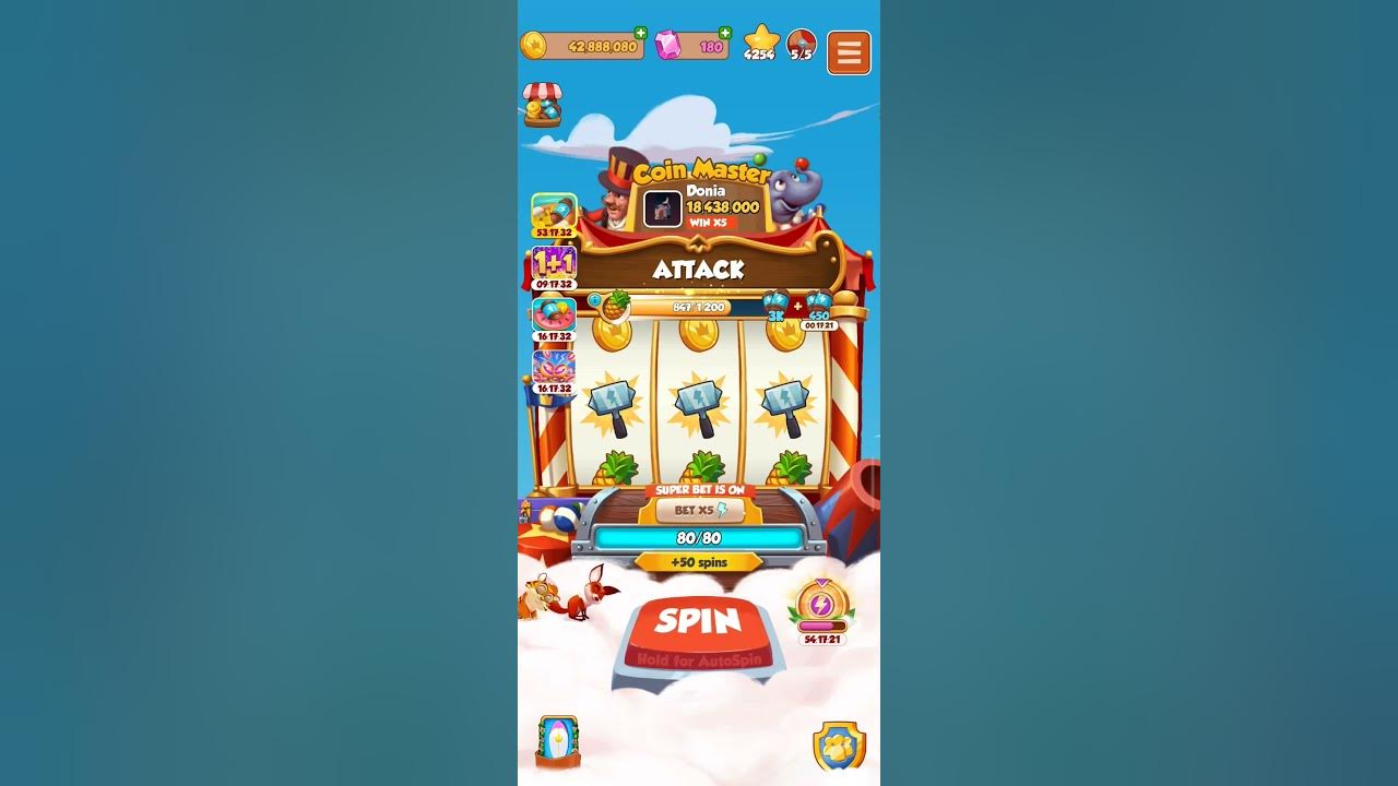 Coin Master 60 Spins coin master 😉 - YouTube