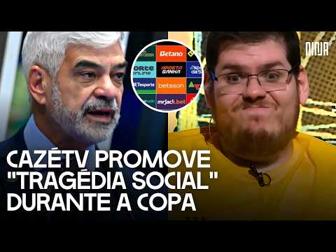🔥Senator Humberto Costa slams CazéTV for using the World Cup to promote gambling🔥