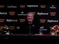 Asst. GM Lance Newmark Speaks to the Media After the NFL Draft | Washington Commanders