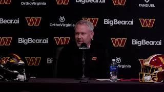 Asst. GM Lance Newmark Speaks to the Media After the NFL Draft | Washington Commanders