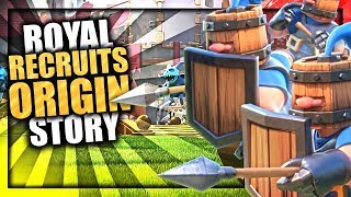 How the Villagers became the Royal Recruits - Clash Royal Recruits Origin Story | Royal Family Ep. 1