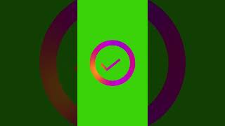Verified icon animation green screen #greenkreators #socialmediabutton #greenscreenvideo #verified