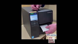Calibrating the T4000 Series 4-Inch Enterprise Industrial RFID Printer with Metalcraft
