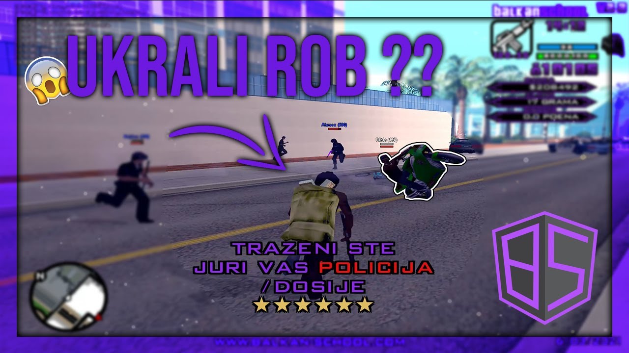 UKRALI SMO ROB ??? *laganih 400k* | SA:MP - Balkan School