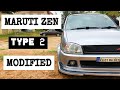 MARUTI SUZUKI ZEN MODIFIED | FOR SALE | TYPE 2 ZEN | CUSTOM BODY KIT | FULL HEADERS BY RAJ