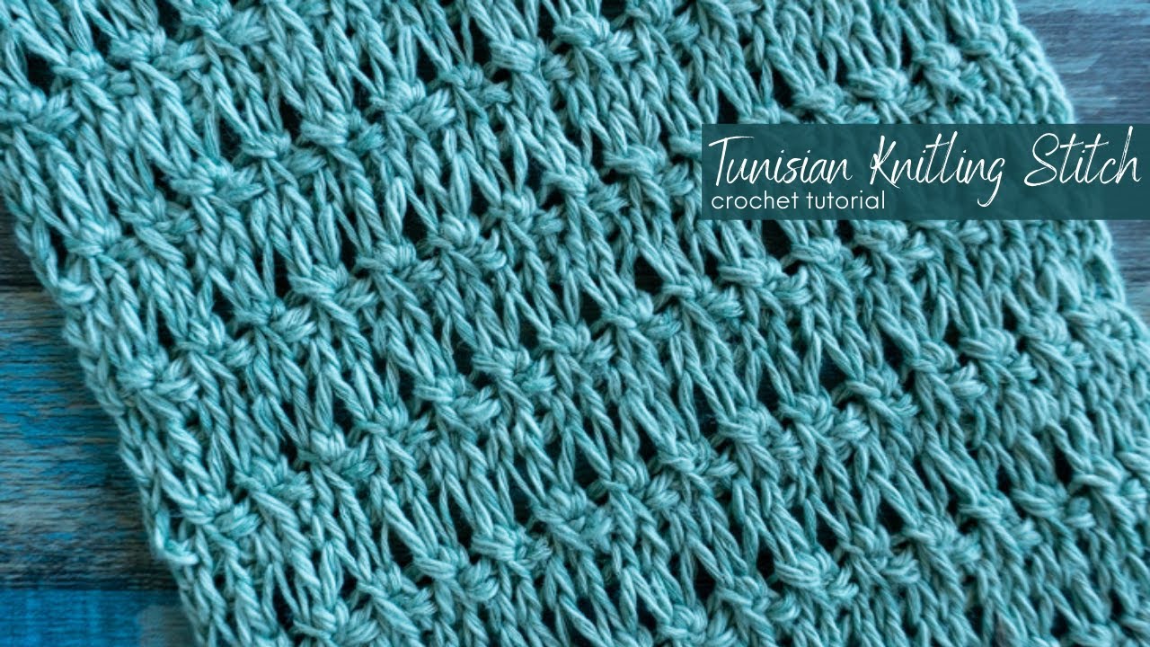 Tunisian Knitling Stitch Tutorial