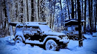 Winter Snow Camping  Need To Get Out NOW