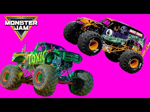 Inside Monster Jam Legendary Career - Grave Digger Monster Trucks - Coffin Dance Song COVER Part 15
