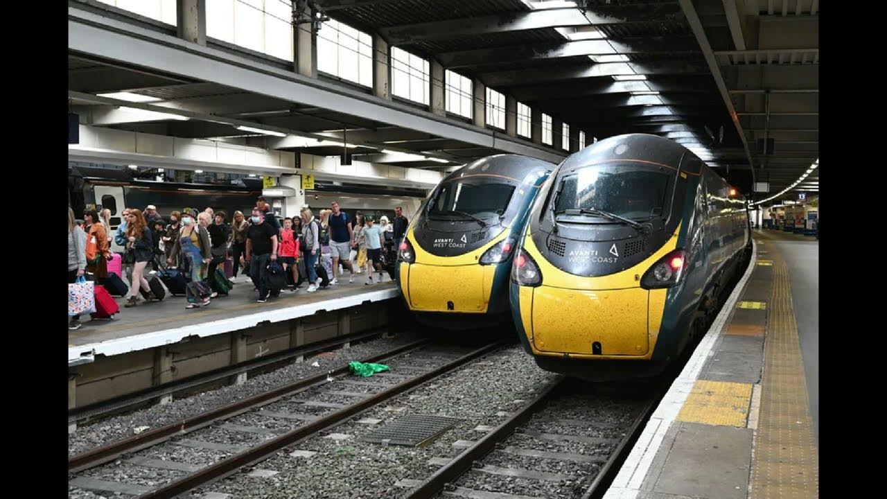 London Euston Announcements 8/1/2023 YouTube