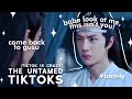 the untamed tiktoks that bring wei ying back to gusu