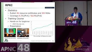 APNIC 48 — Technical Session 1