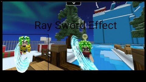 Playing With The Most Satisfying Sword Effect Ray [BlockmanGO]