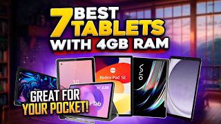 TOP 6 BEST TABLETS WITH 4GB RAM IN 2026 (Check Out the Best Tablet With 4 GB RAM)