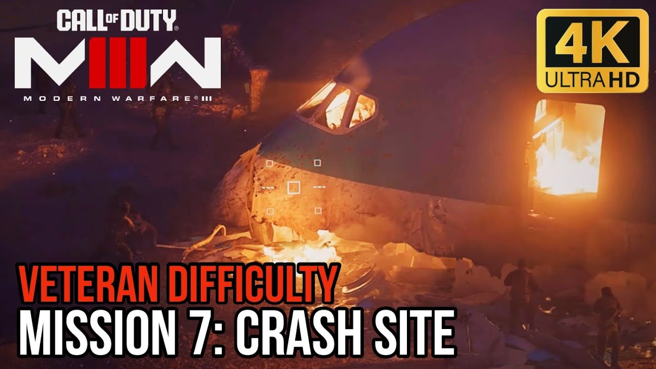 Call of Duty Modern Warfare 3 (2023) Mission 7: Crash Site Veteran ...